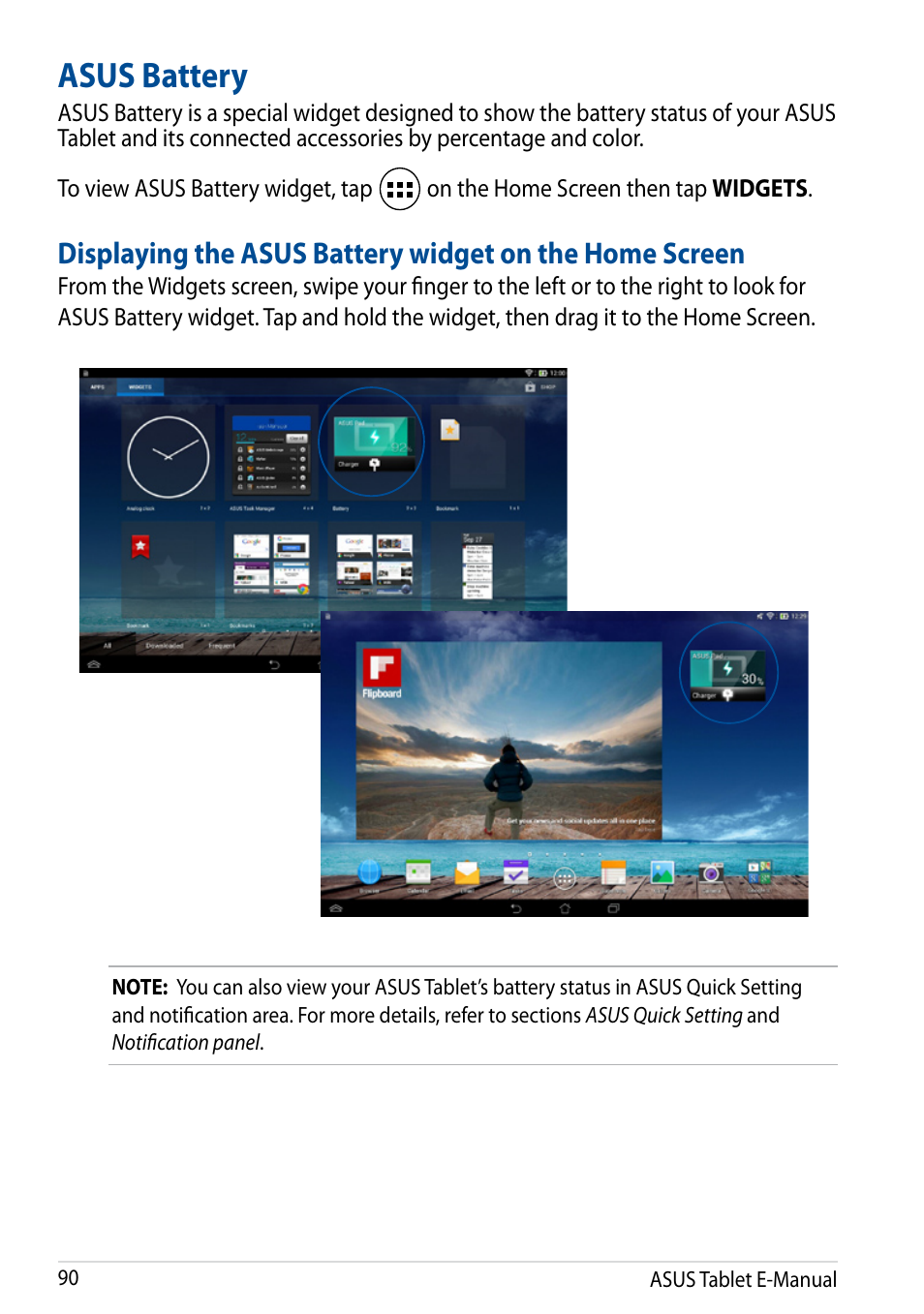 Asus battery | Asus Transformer Pad (TF701T) User Manual | Page 90 / 102