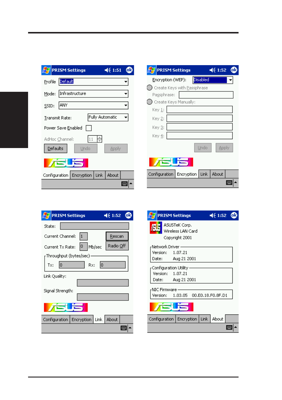 Chapter 2 - installation, Step 4 - setup the asus spacelink cf card | Asus WL-110 User Manual | Page 12 / 16