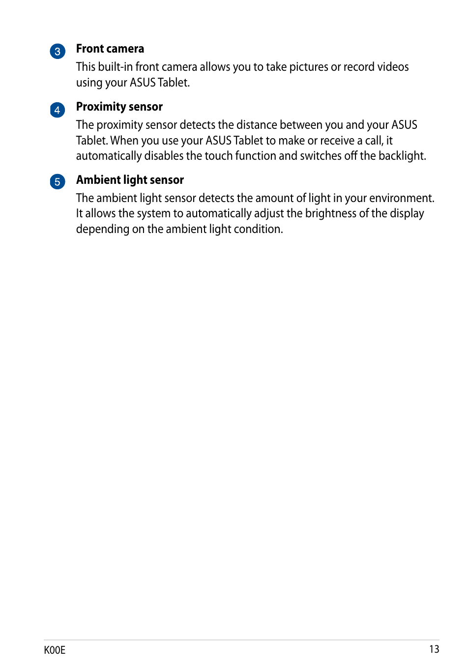 Asus Fonepad 7 User Manual | Page 13 / 102