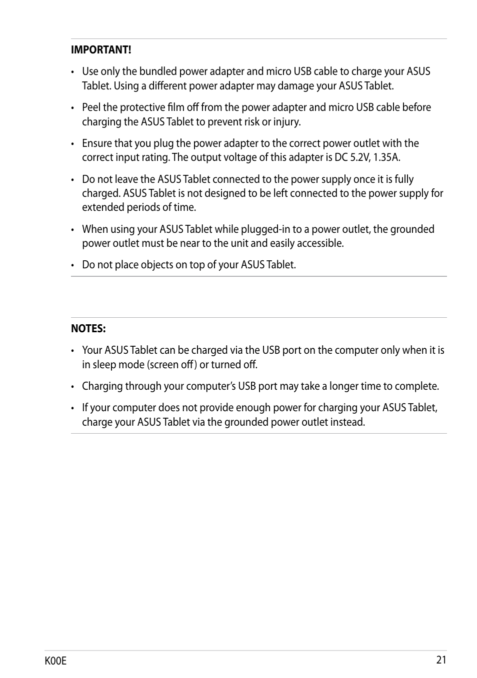 Asus Fonepad 7 User Manual | Page 21 / 102