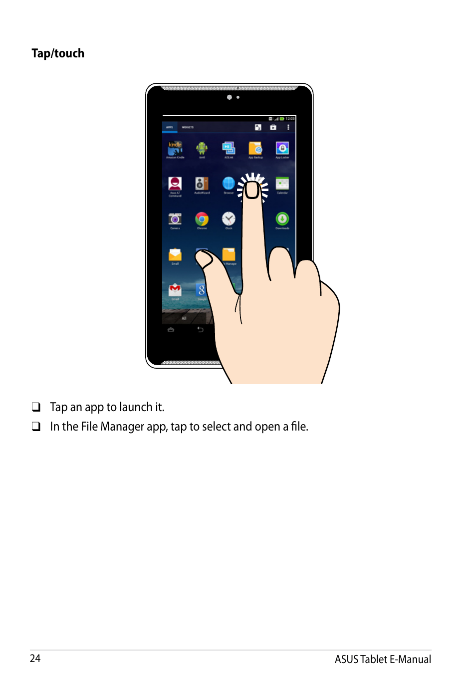 Asus Fonepad 7 User Manual | Page 24 / 102