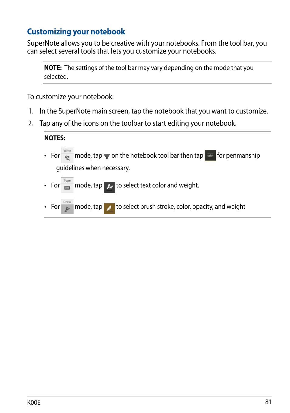 Asus Fonepad 7 User Manual | Page 81 / 102