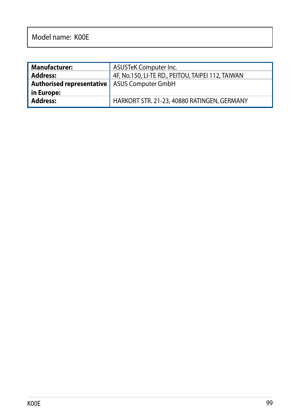 Asus Fonepad 7 User Manual | Page 99 / 102