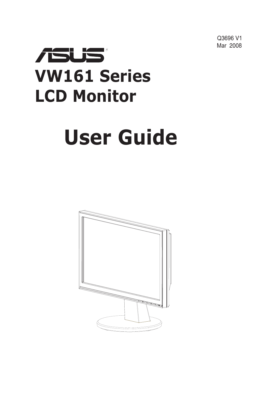 Asus VW161S User Manual | 18 pages