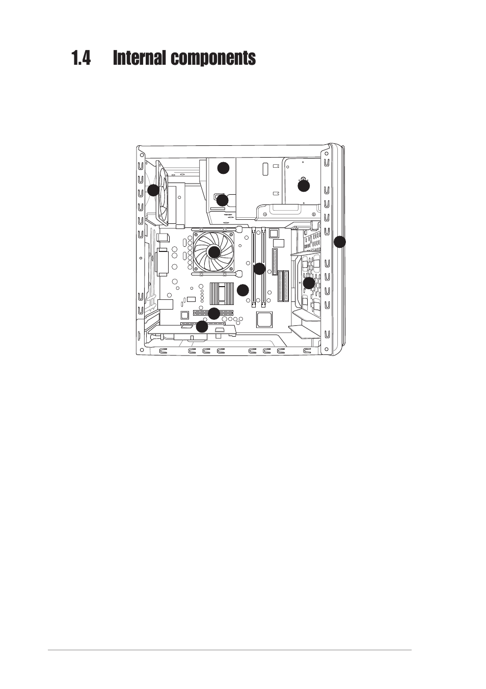 4 internal components | Asus T2-R User Manual | Page 16 / 94