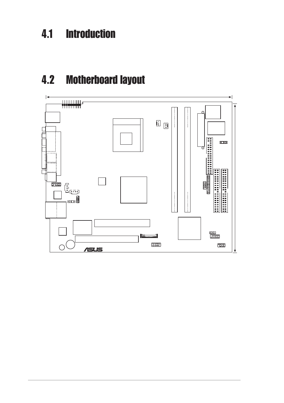 1 introduction, 2 motherboard layout, 50 chapter 4: motherboard info | P4r8t, Pci slot 1, Agp1 | Asus T2-R User Manual | Page 50 / 94