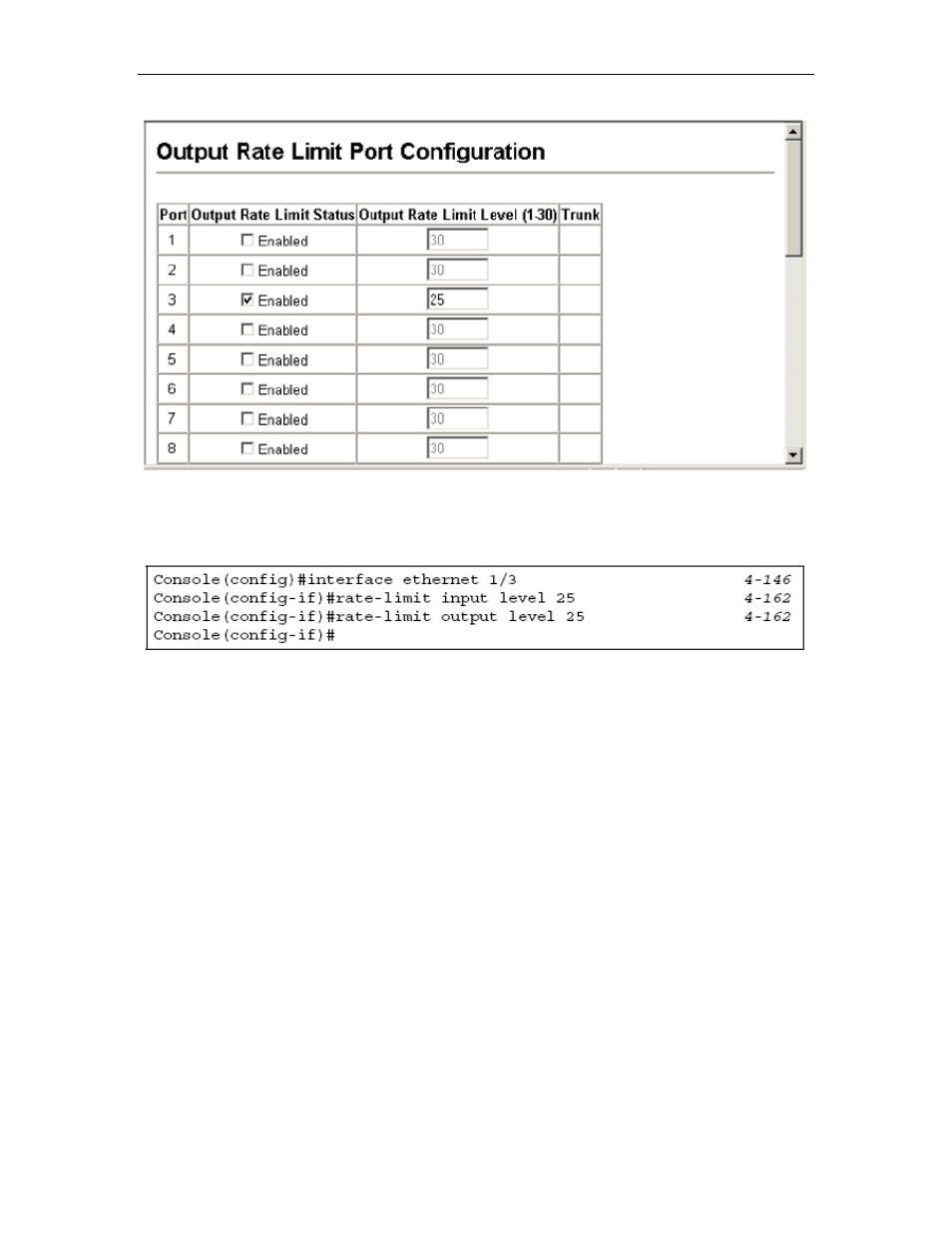 Showing port statistics | Asus GigaX2024SX User Manual | Page 107 / 370