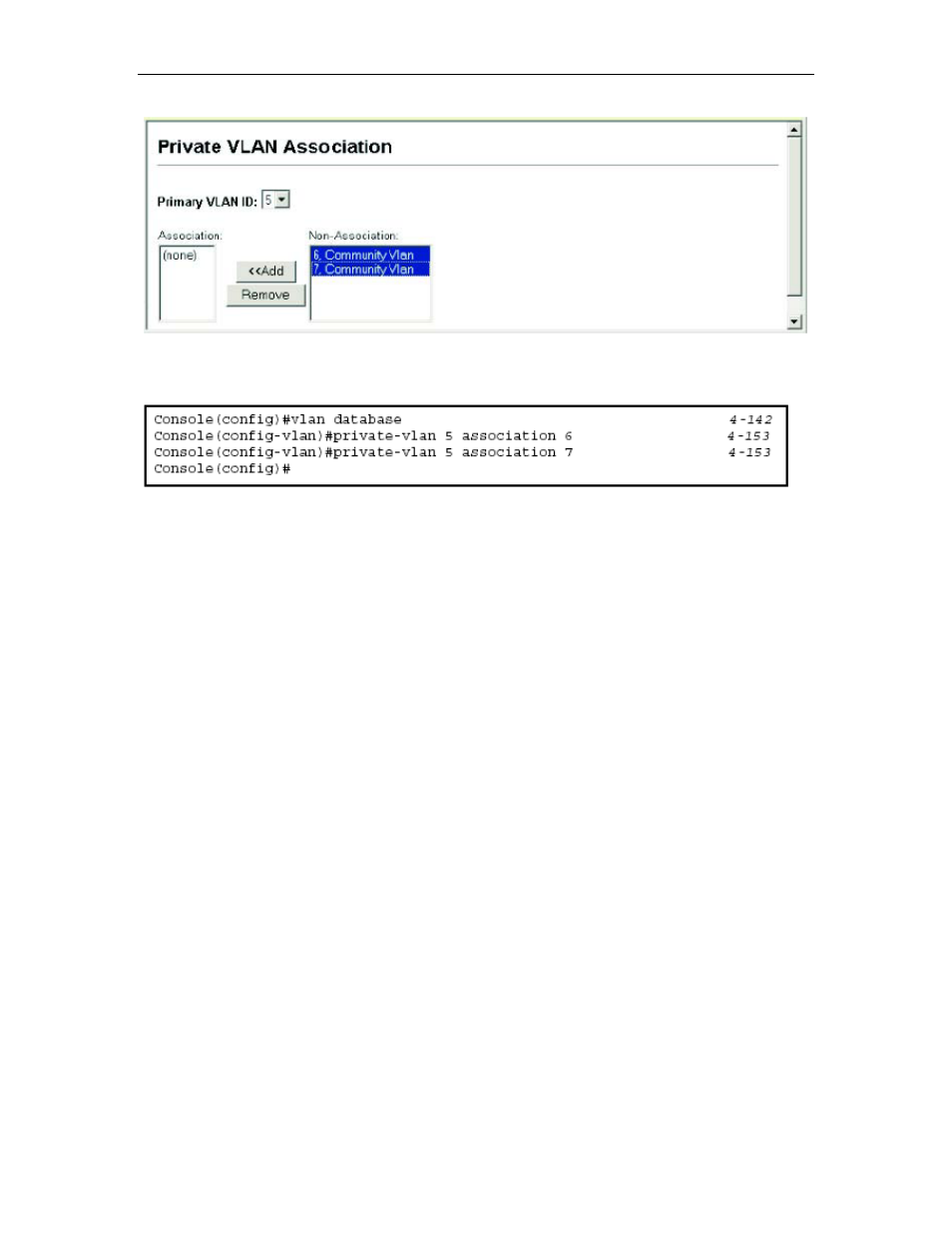 Displaying private vlan interface information, Displaying private vlan interface information -119 | Asus GigaX2024SX User Manual | Page 144 / 370