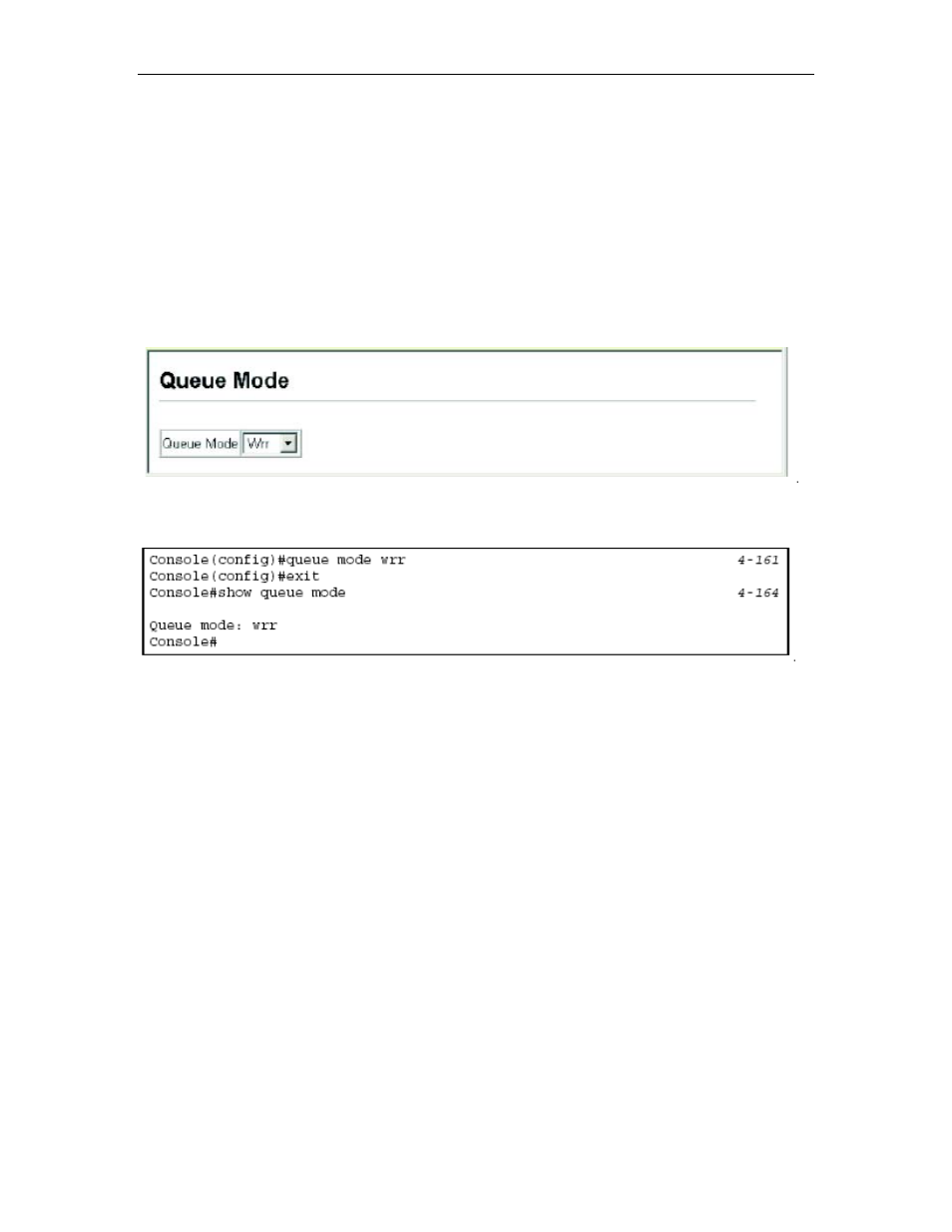 Setting the service weight for traffic classes, Erface members | Asus GigaX2024SX User Manual | Page 151 / 370