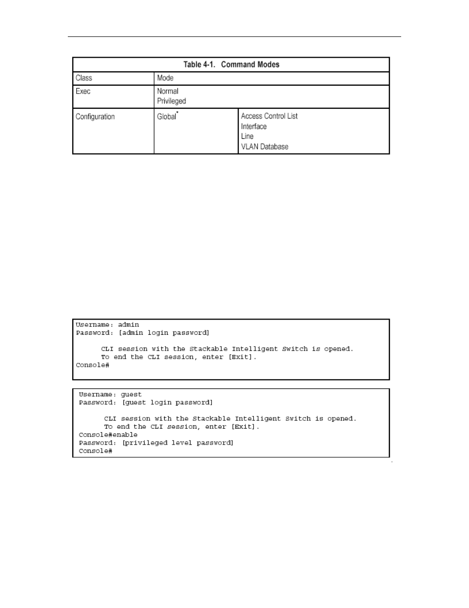 Exec commands, Configuration commands, Exec commands -7 configuration commands -7 | Asus GigaX2024SX User Manual | Page 175 / 370