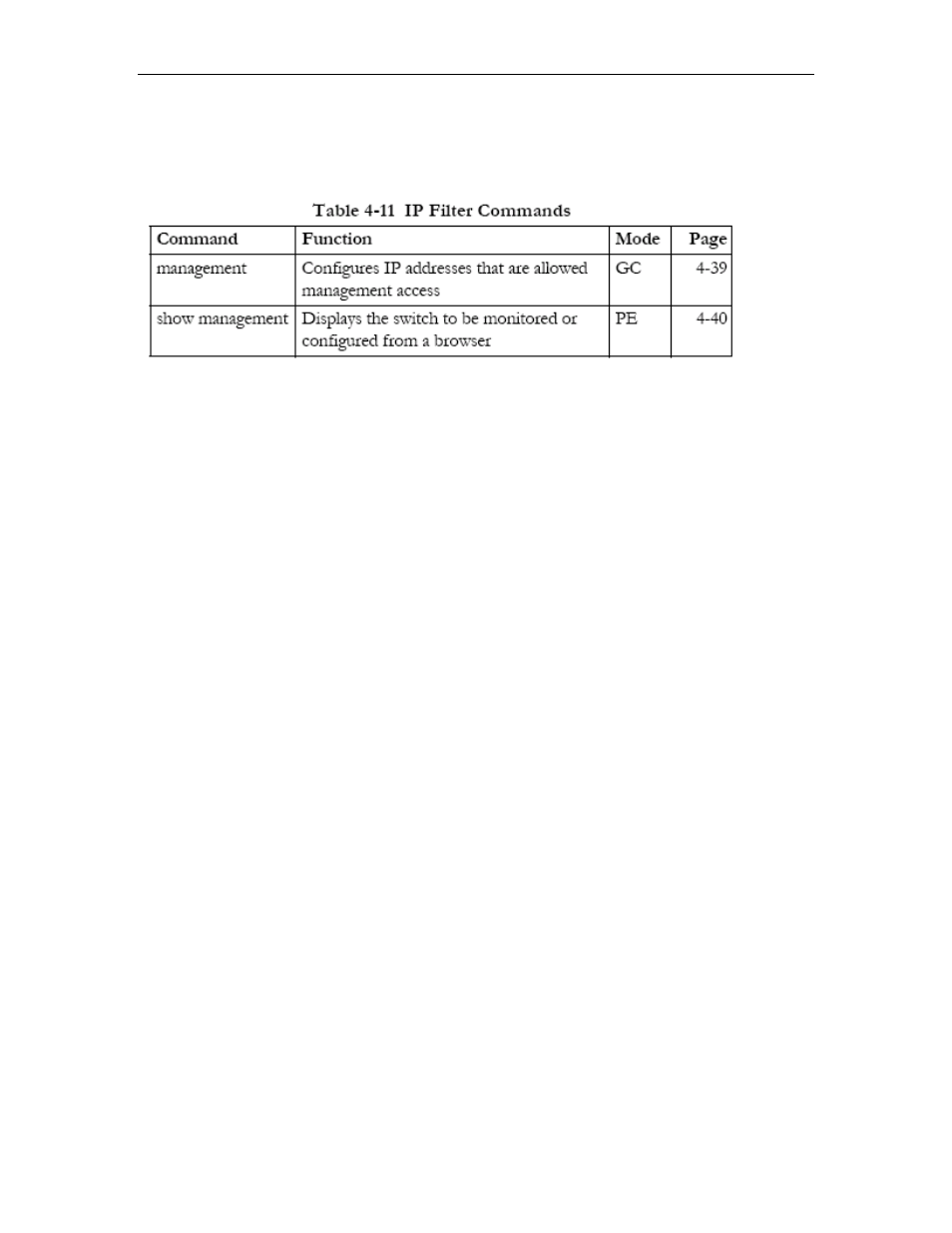 Ip filter commands, Ip filter commands -30 | Asus GigaX2024SX User Manual | Page 198 / 370