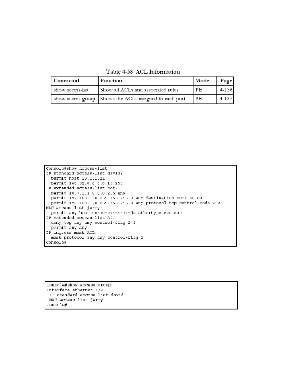 Acl information, Acl information -102 | Asus GigaX2024SX User Manual | Page 270 / 370