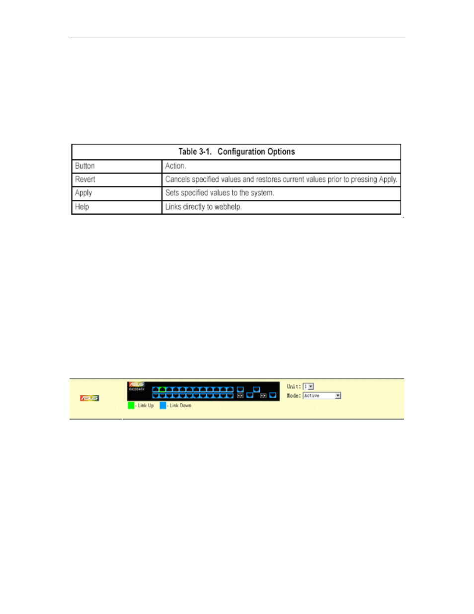 Configuration options, Panel display, Configuration options -3 panel display -3 | Asus GigaX2024SX User Manual | Page 28 / 370