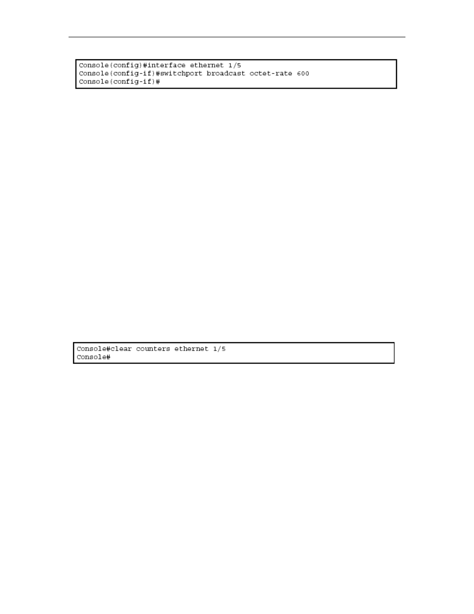 Clear counters, Show interfaces status, Clear counters -114 show interfaces status -114 | Asus GigaX2024SX User Manual | Page 282 / 370