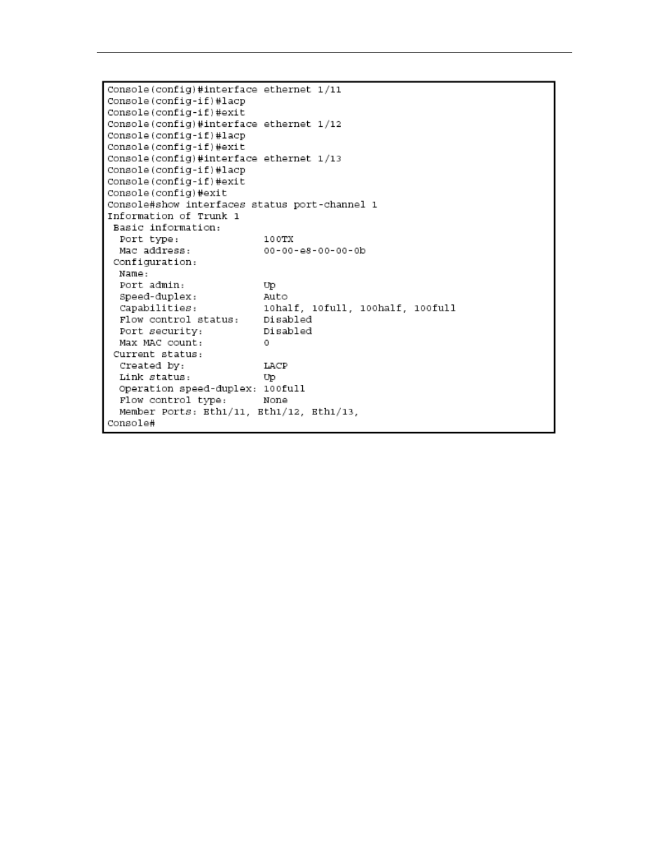 Lacp system-priority, Lacp system-priority -126, Private vlans | Asus GigaX2024SX User Manual | Page 294 / 370