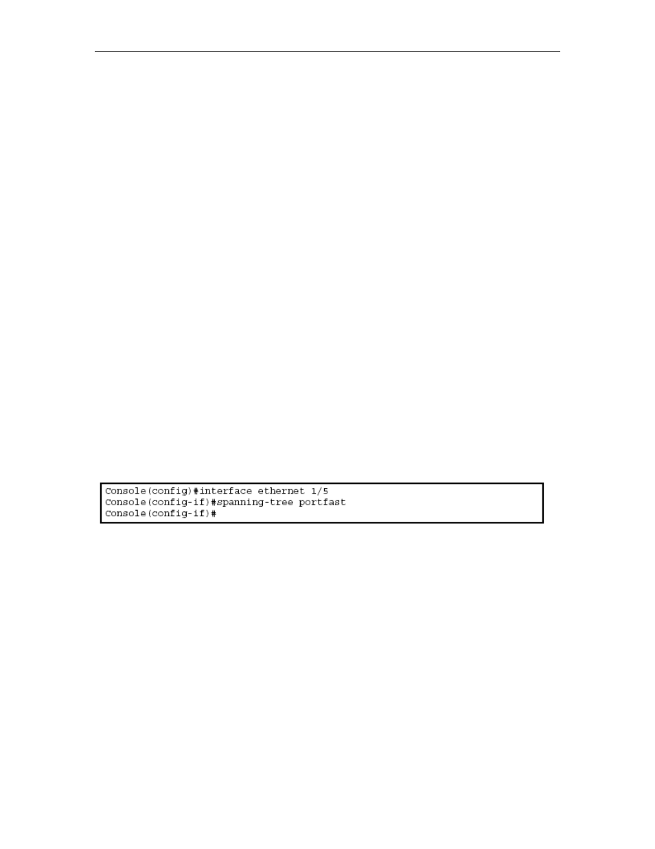 Spanning-tree portfast, Spanning-tree link-type, Cli s | Panning-tree link-type | Asus GigaX2024SX User Manual | Page 315 / 370