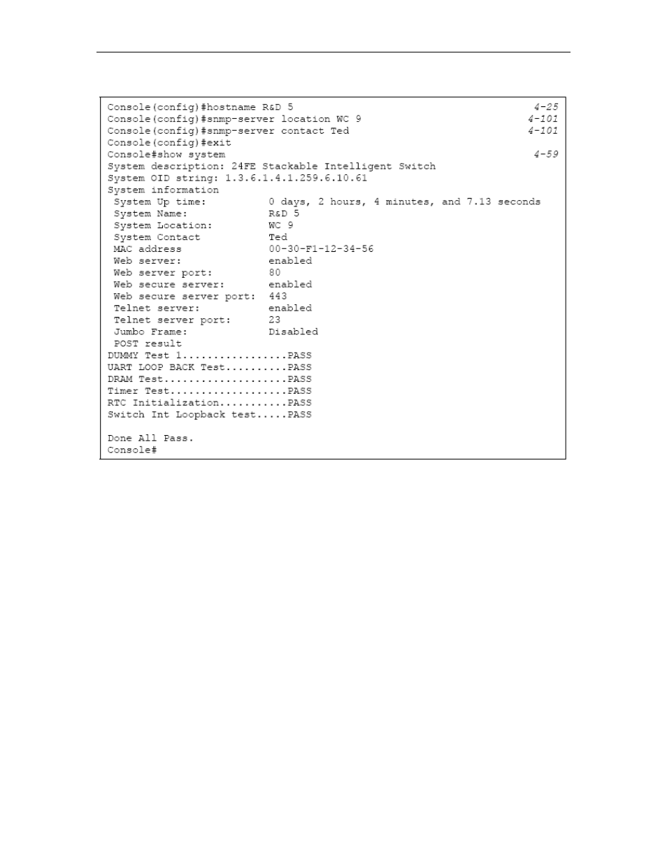 Displaying switch hardware/software versions, Displaying switch hardware/software versions -10 | Asus GigaX2024SX User Manual | Page 35 / 370