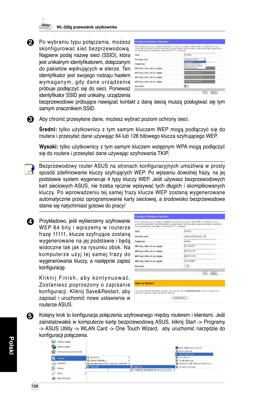 Asus WL-520G User Manual | Page 122 / 136