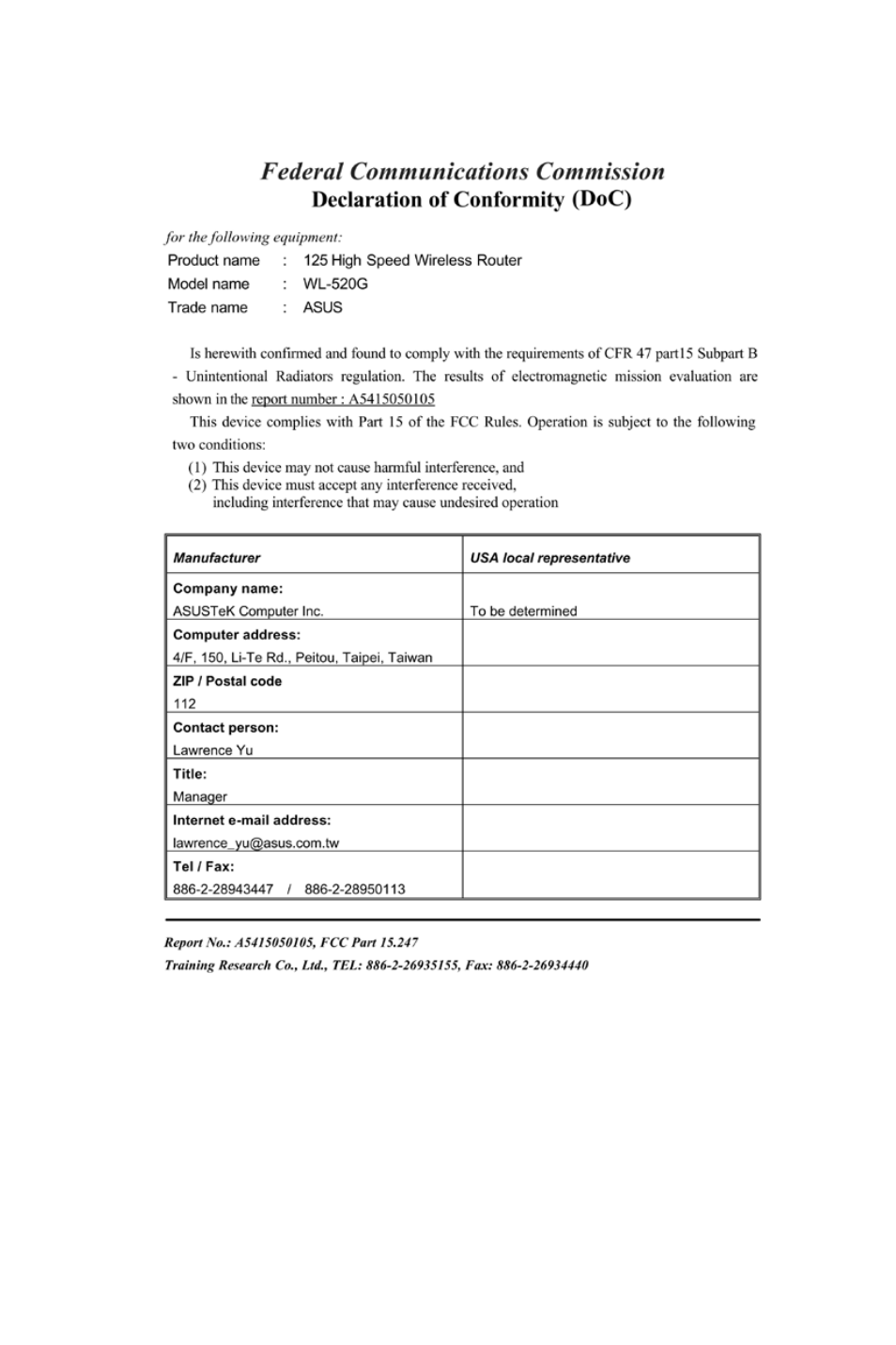 Asus WL-520G User Manual | Page 135 / 136