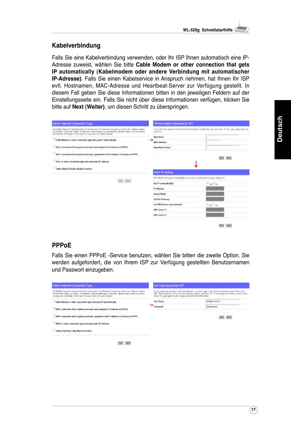 Asus WL-520G User Manual | Page 19 / 136