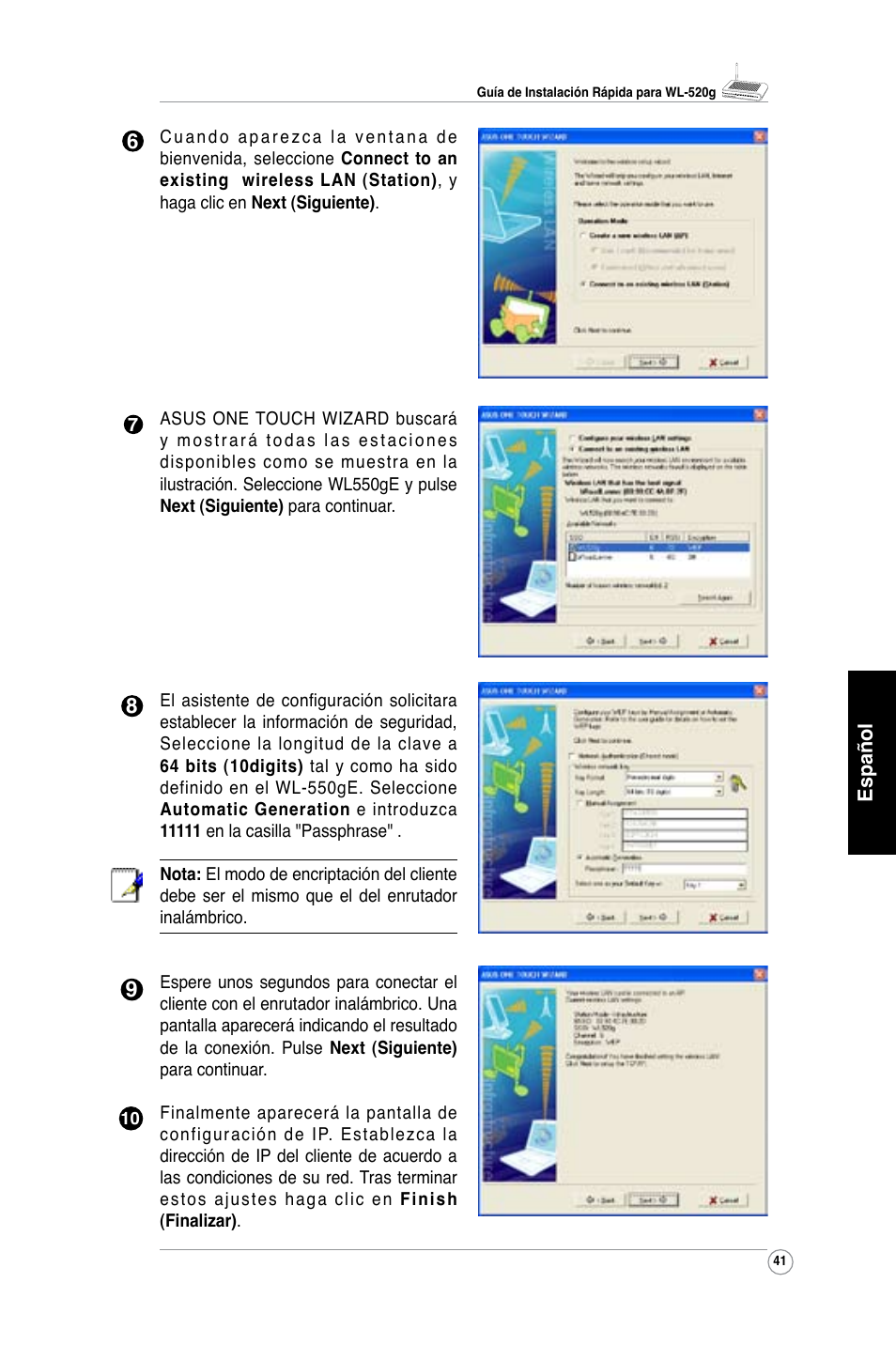 Asus WL-520G User Manual | Page 43 / 136