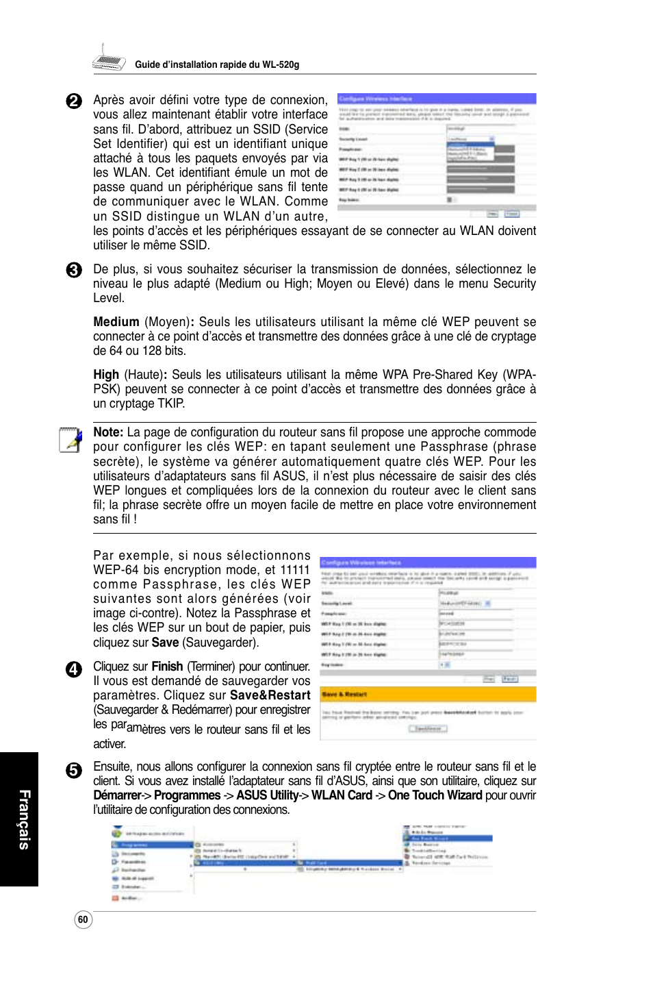 Asus WL-520G User Manual | Page 62 / 136