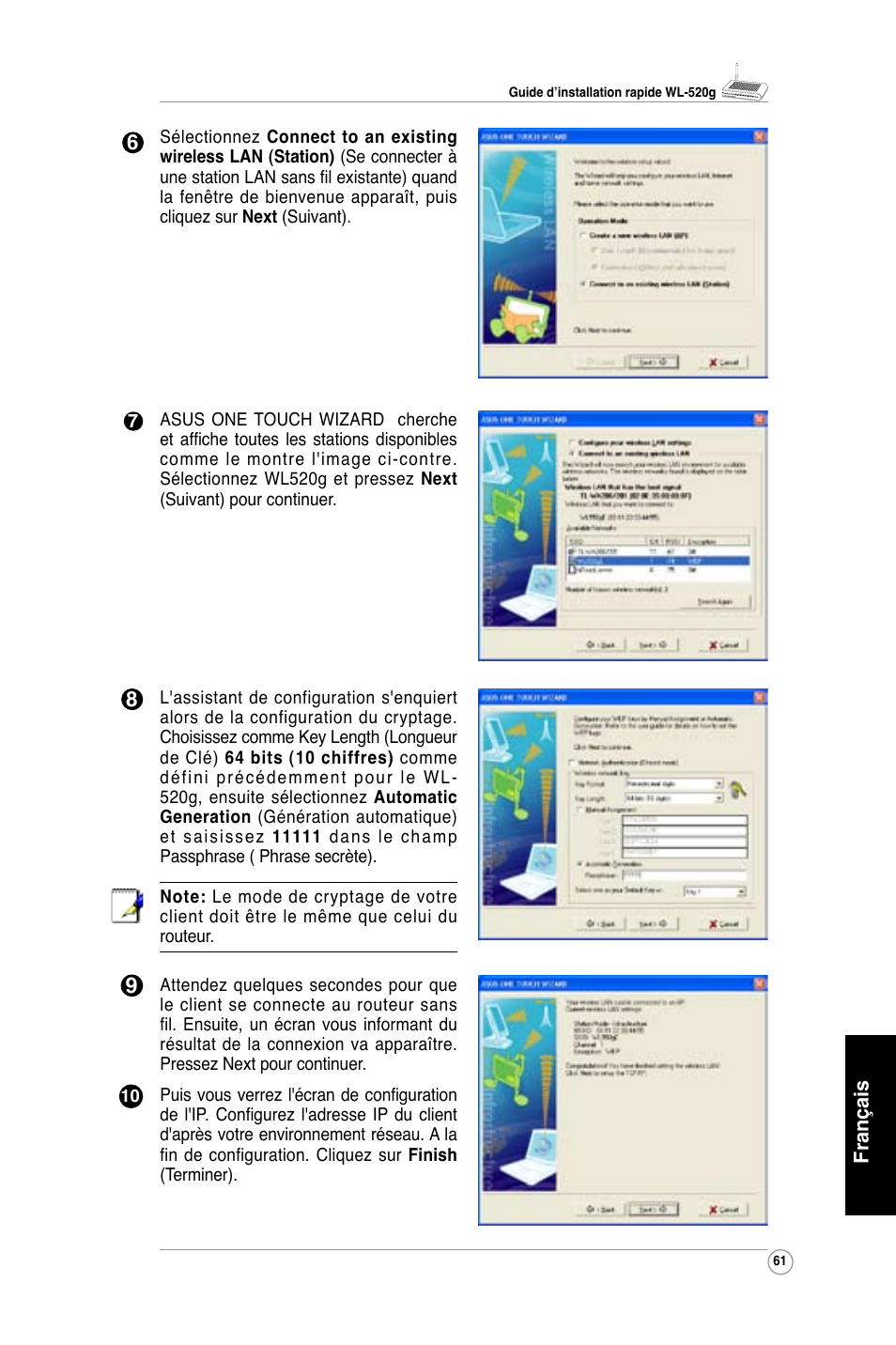 Asus WL-520G User Manual | Page 63 / 136