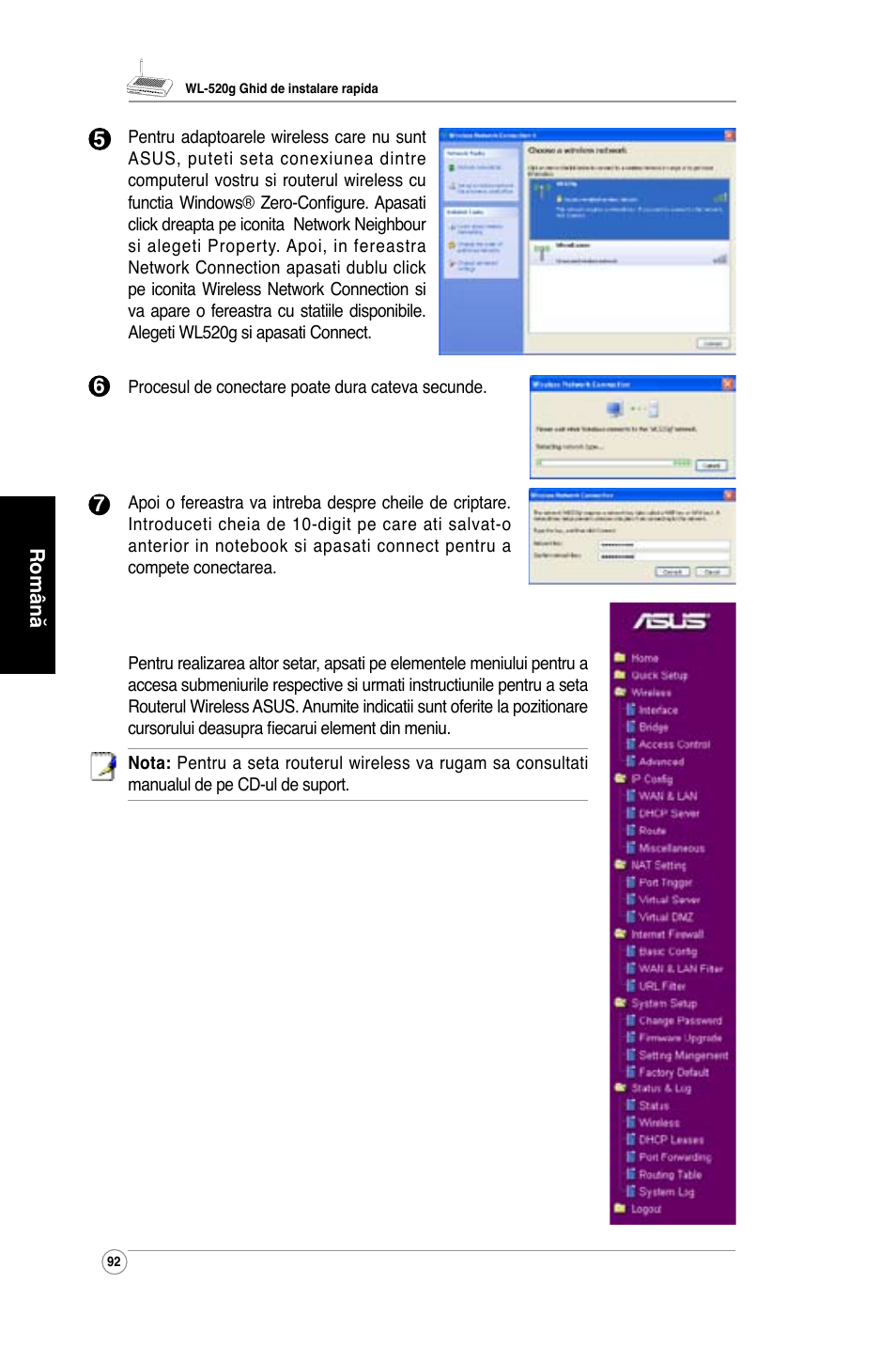 Asus WL-520G User Manual | Page 94 / 136