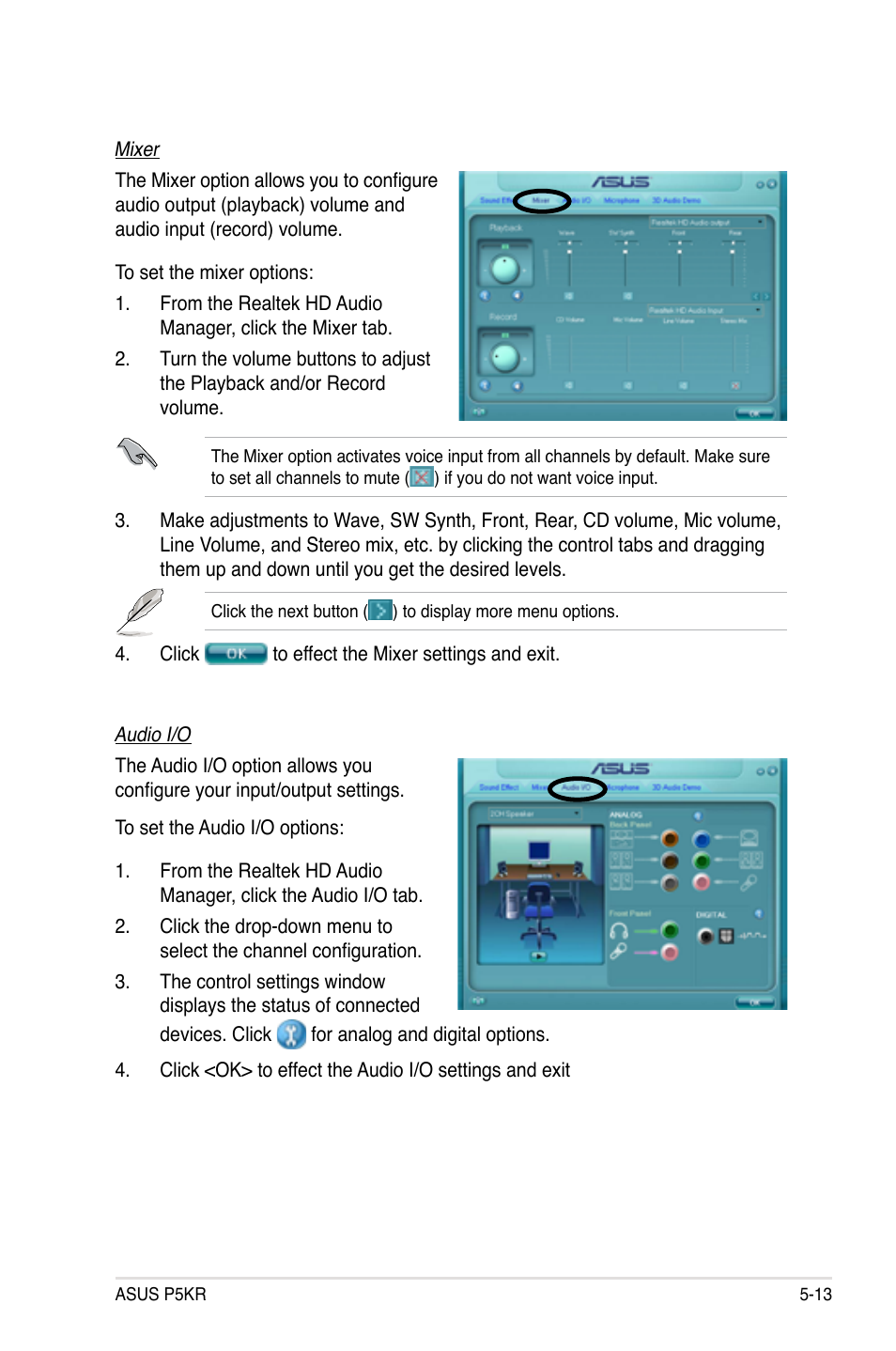 Asus P5KR User Manual | Page 121 / 160