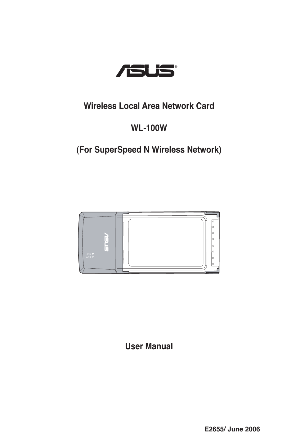 Asus WL-100W User Manual | 38 pages