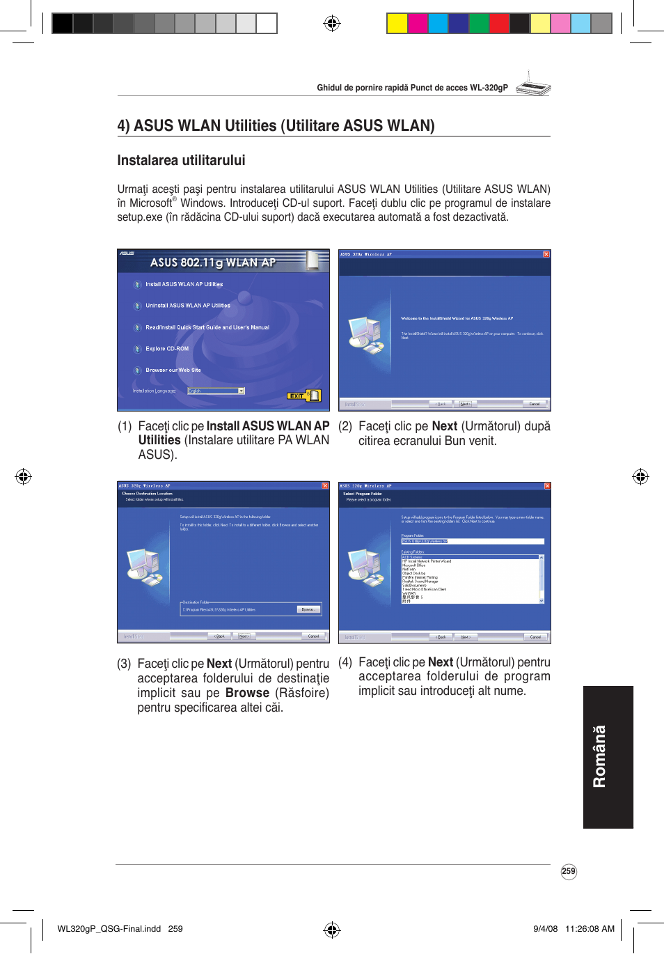 Asus WL-320gP User Manual | Page 260 / 379