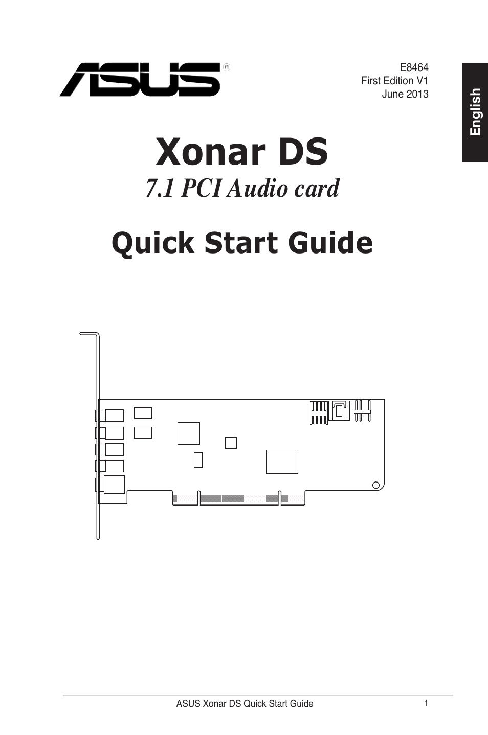 Asus Xonar DS User Manual | 33 pages