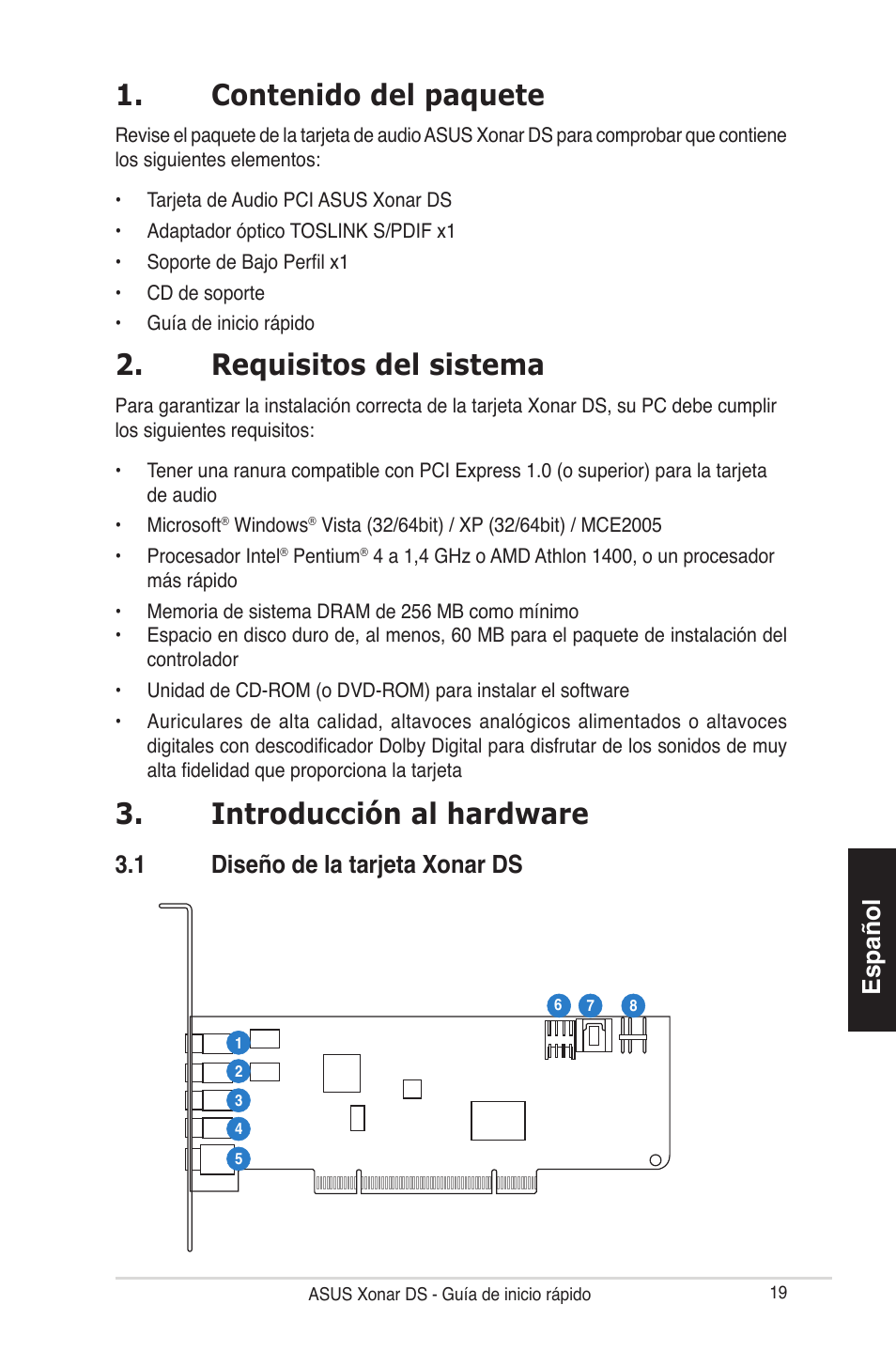 Asus Xonar DS User Manual | Page 19 / 33