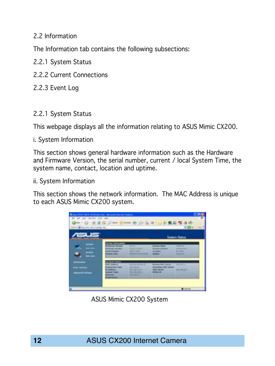 Asus CX200 User Manual | Page 16 / 94