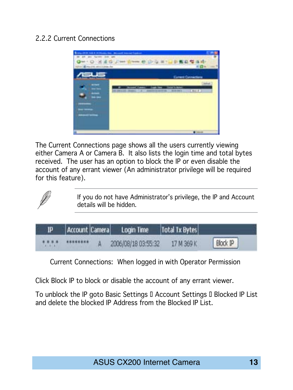 Asus CX200 User Manual | Page 17 / 94