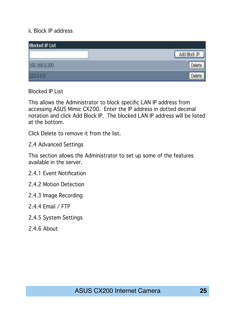 Asus CX200 User Manual | Page 29 / 94