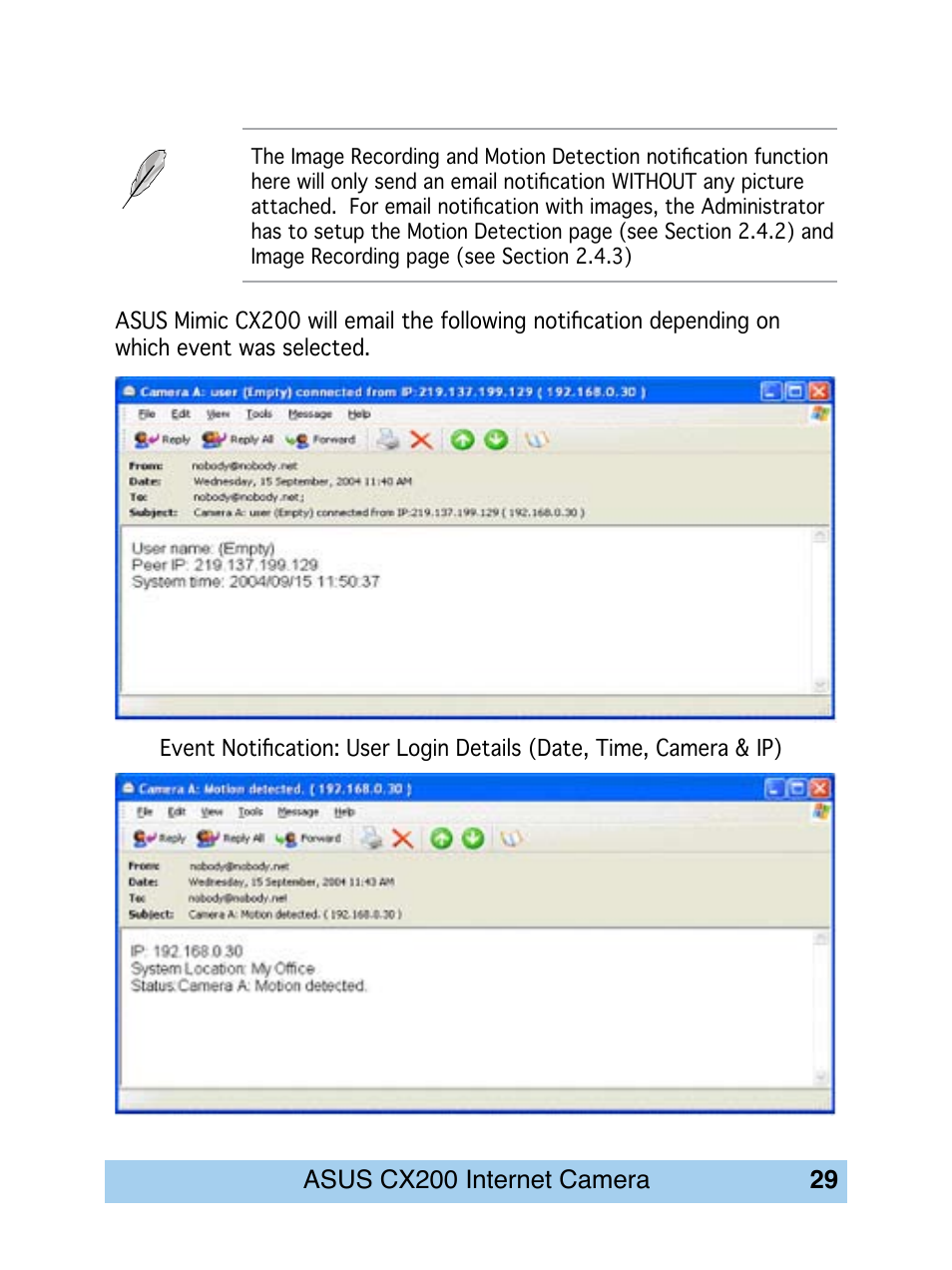 Asus CX200 User Manual | Page 33 / 94