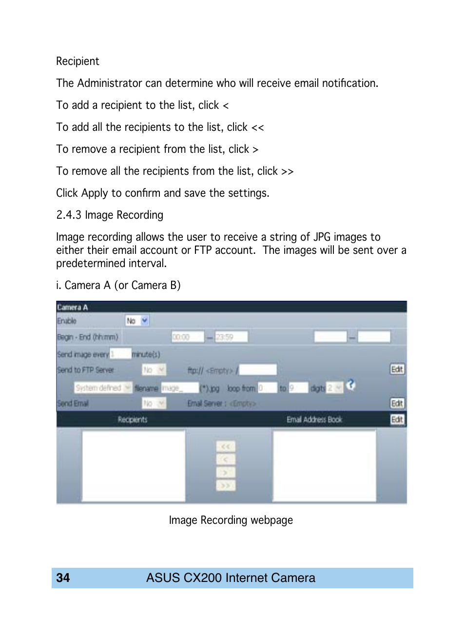 Asus CX200 User Manual | Page 38 / 94