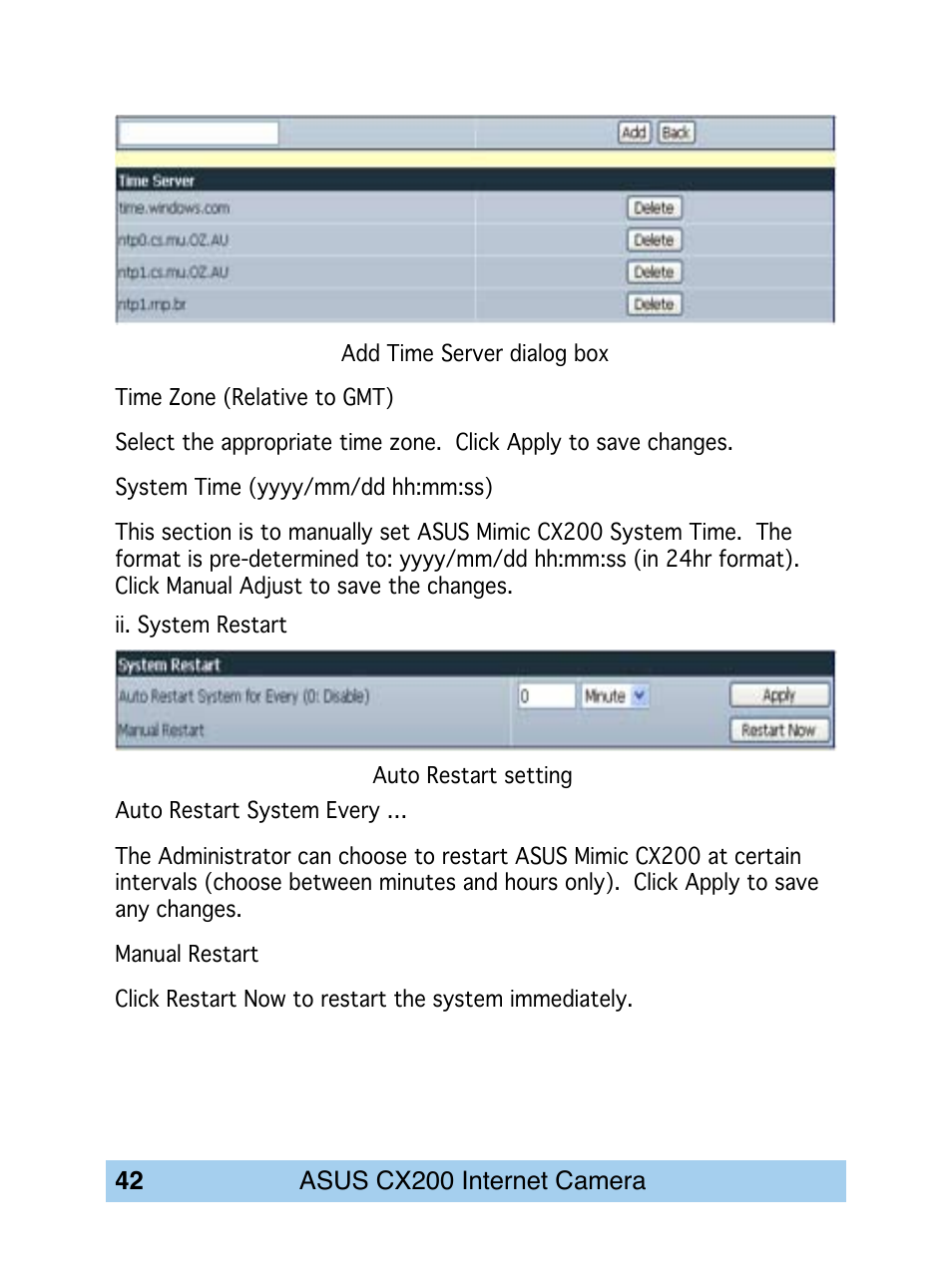 Asus CX200 User Manual | Page 46 / 94