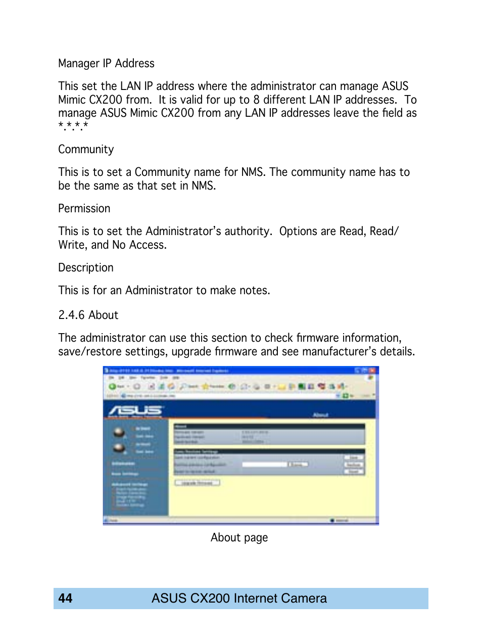 Asus CX200 User Manual | Page 48 / 94