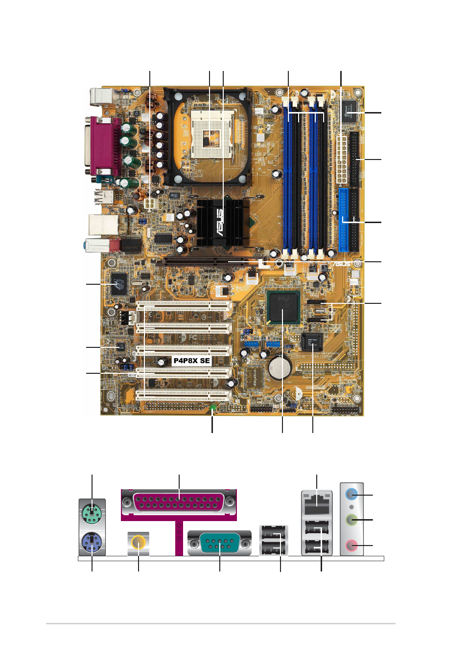 Asus P4P8X SE User Manual | Page 16 / 78