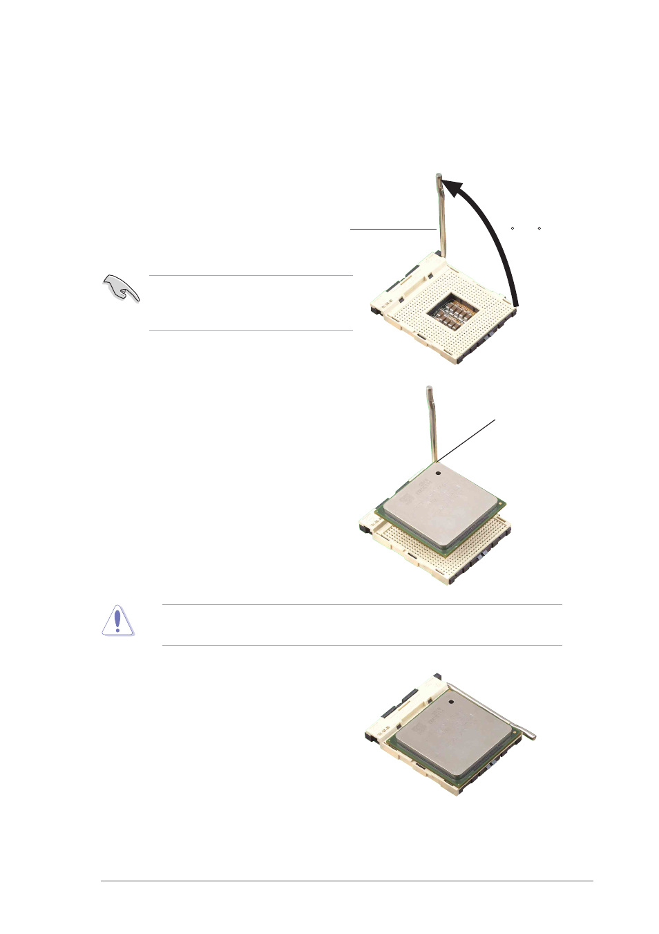 2 installing the cpu | Asus P4P8X SE User Manual | Page 23 / 78