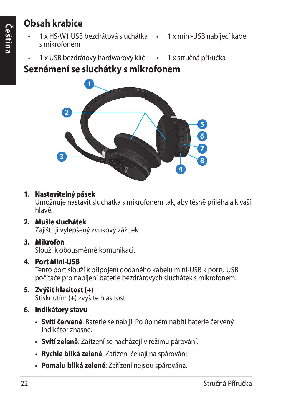 Asus HS-W1 User Manual | Page 22 / 81