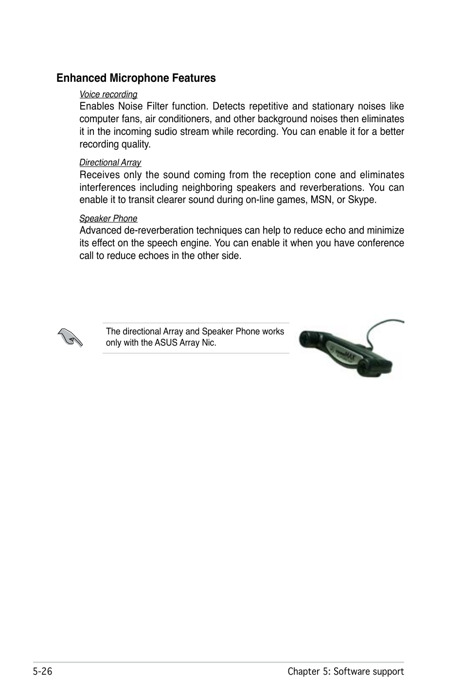 Enhanced microphone features | Asus M2N-SLI Deluxe User Manual | Page 140 / 164