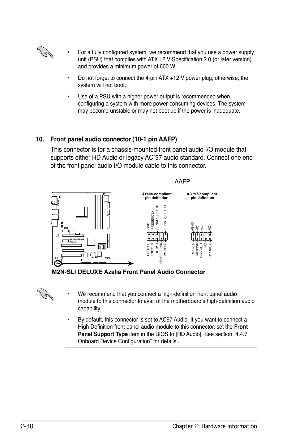 Aafp | Asus M2N-SLI Deluxe User Manual | Page 54 / 164