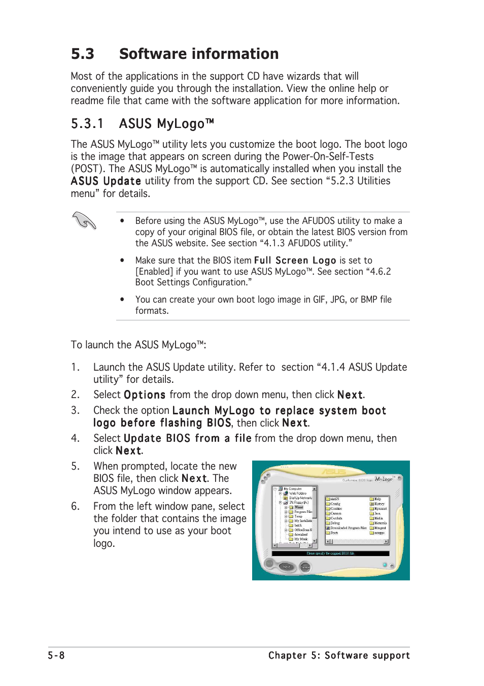 3 software information | Asus P5GDC-V Deluxe User Manual | Page 116 / 136