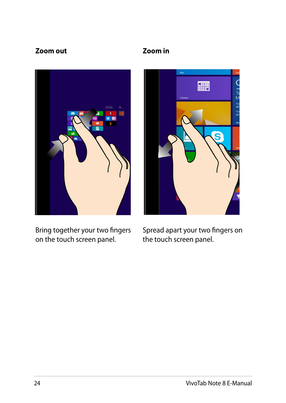 Asus R80TA User Manual | Page 24 / 76