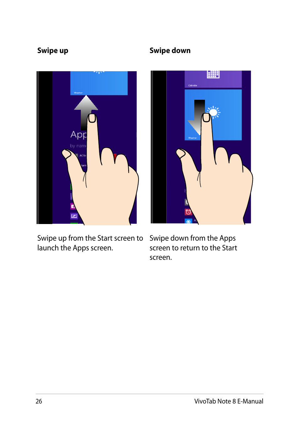 Asus R80TA User Manual | Page 26 / 76