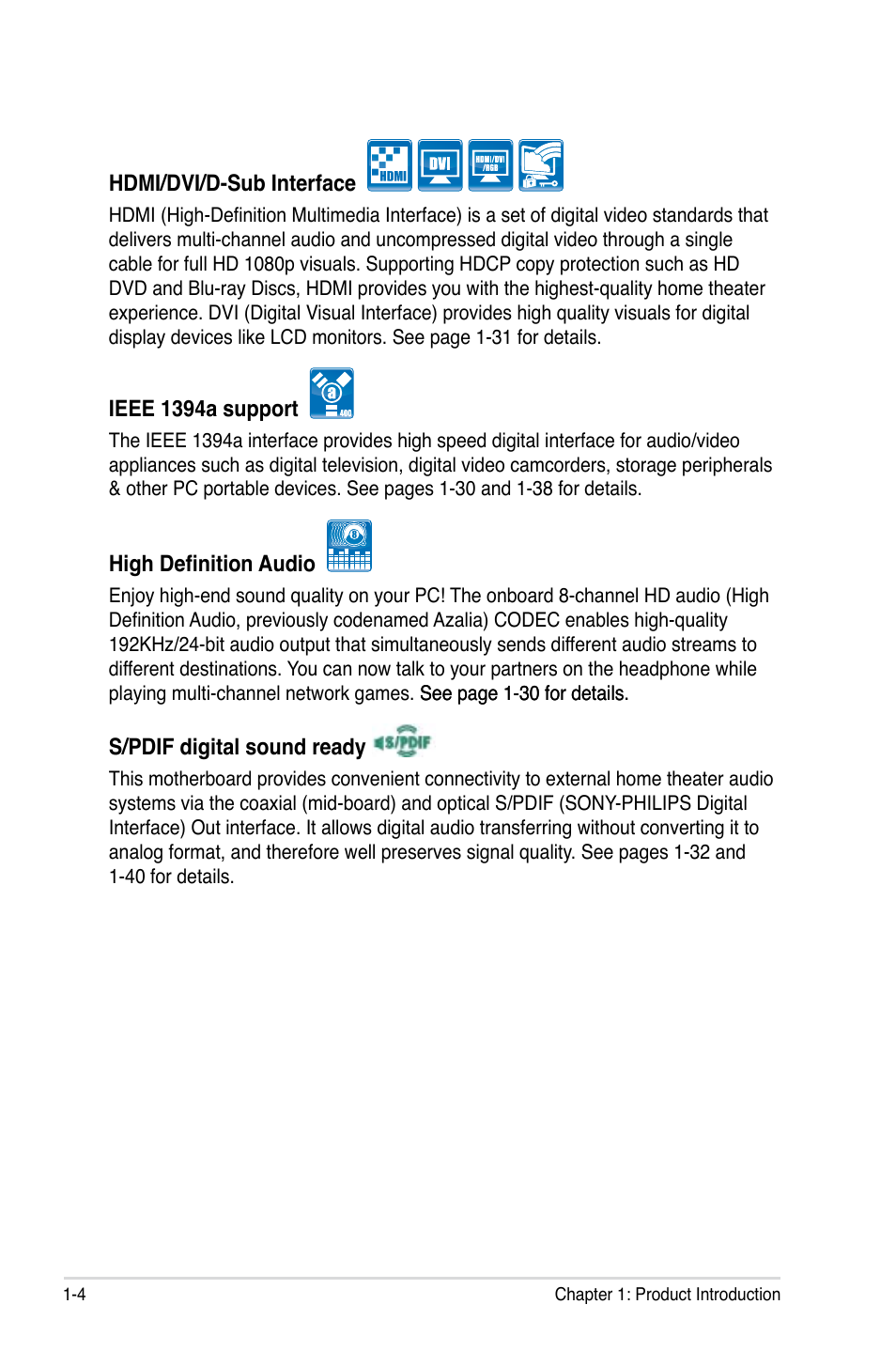 Asus P5Q-EM User Manual | Page 16 / 122