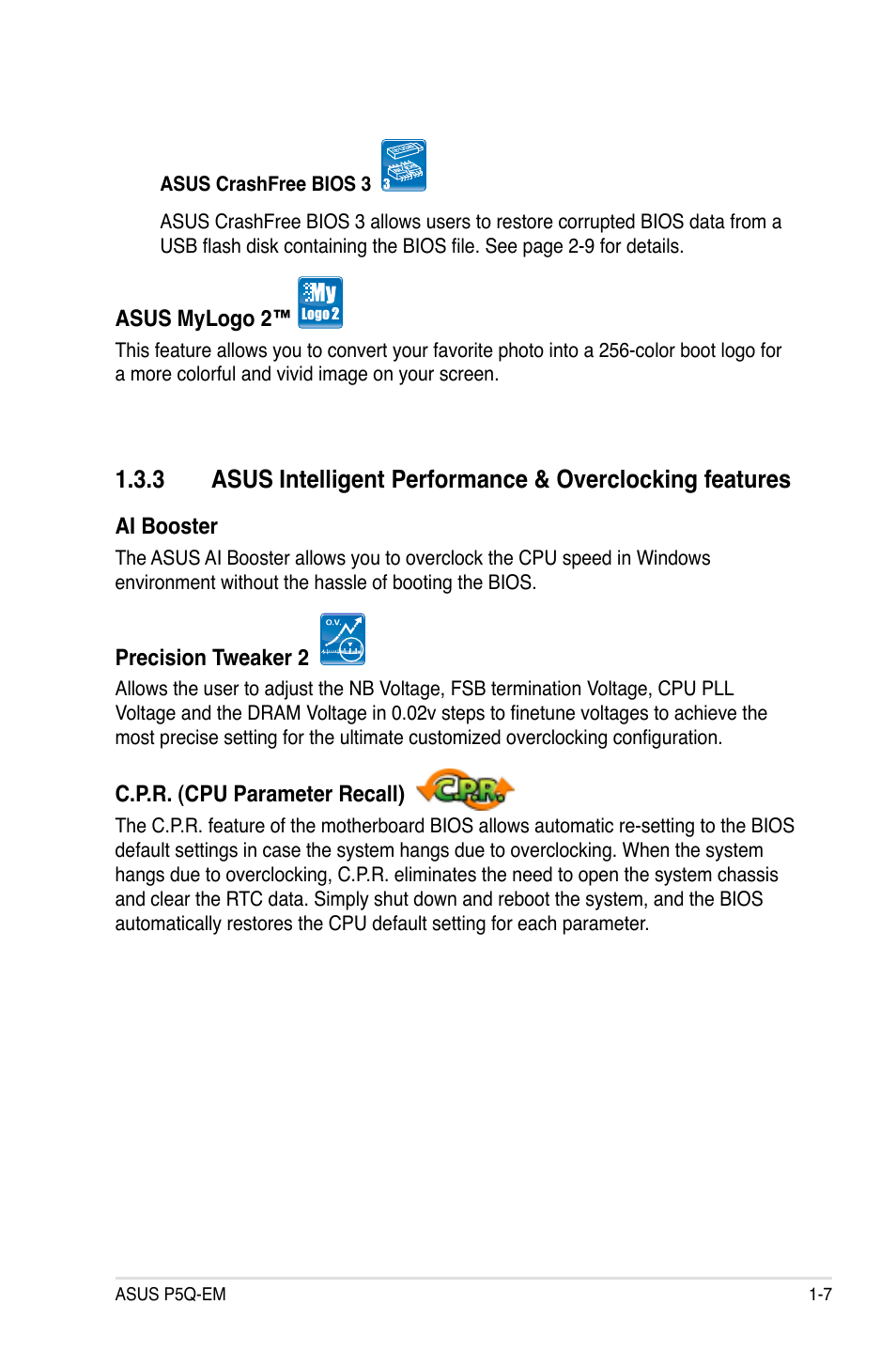 Asus P5Q-EM User Manual | Page 19 / 122